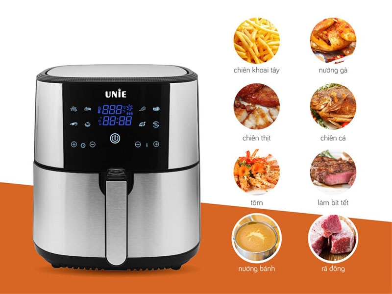 ưu điểm nổi bật của nồi chiên Unie (hình 10)