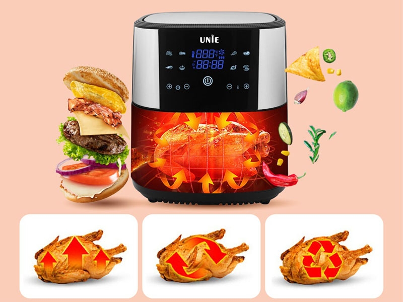 ưu điểm nổi bật của nồi chiên Unie (hình 6)