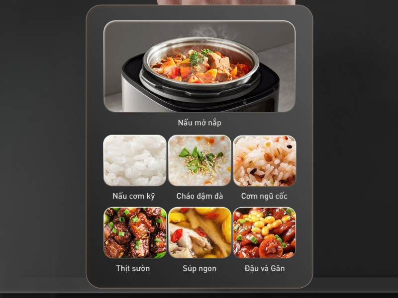 Nồi cơm điện áp suất Joyoung 5 lít JHPC-5100 - hình 3