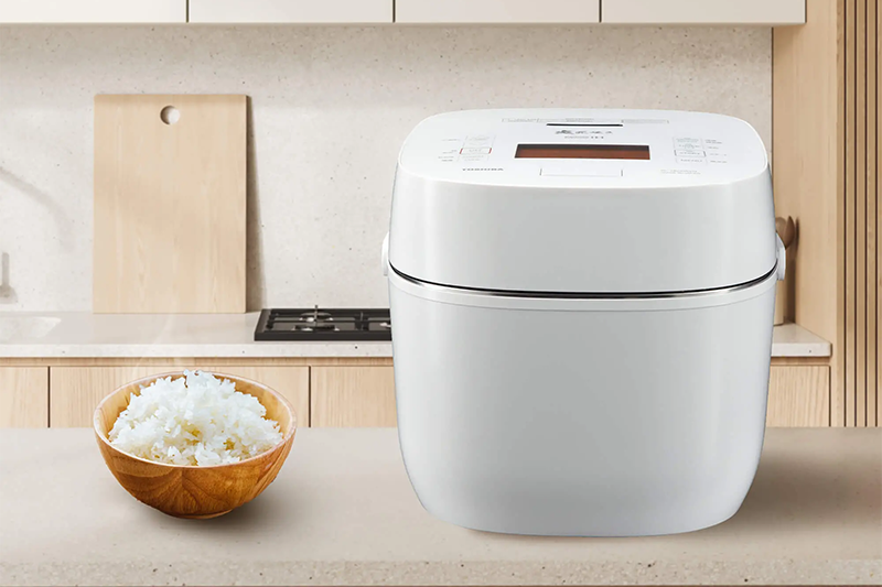 Nồi cơm áp suất cao tần Toshiba RC-18VXWVN(W) sang trọng hiện đại