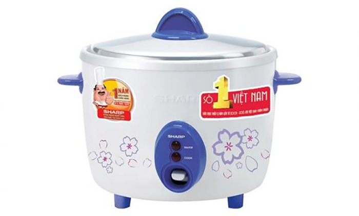 Nồi cơm điện nắp rời Sharp 1.8 lít KSH-D19V (hình 3)