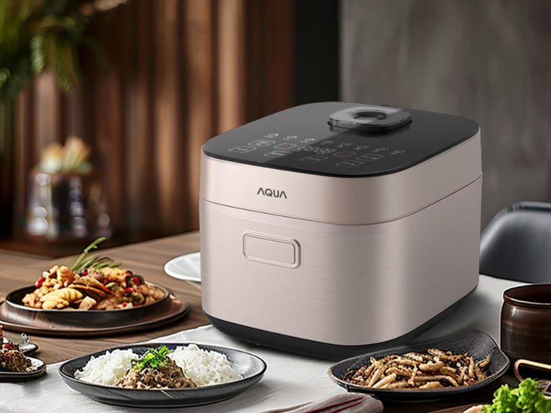 Nồi cơm điện tử Aqua 1.5 lít AQS-RBC401R(N)-VN (hình 4)