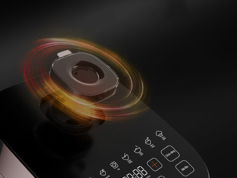 Nồi cơm điện tử Aqua 1.5 lít AQS-RBC401R(N)-VN (hình 2)