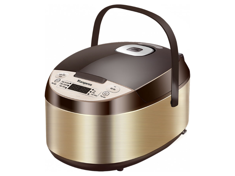 Nắp liền khép kín và quai xách chắc chắn