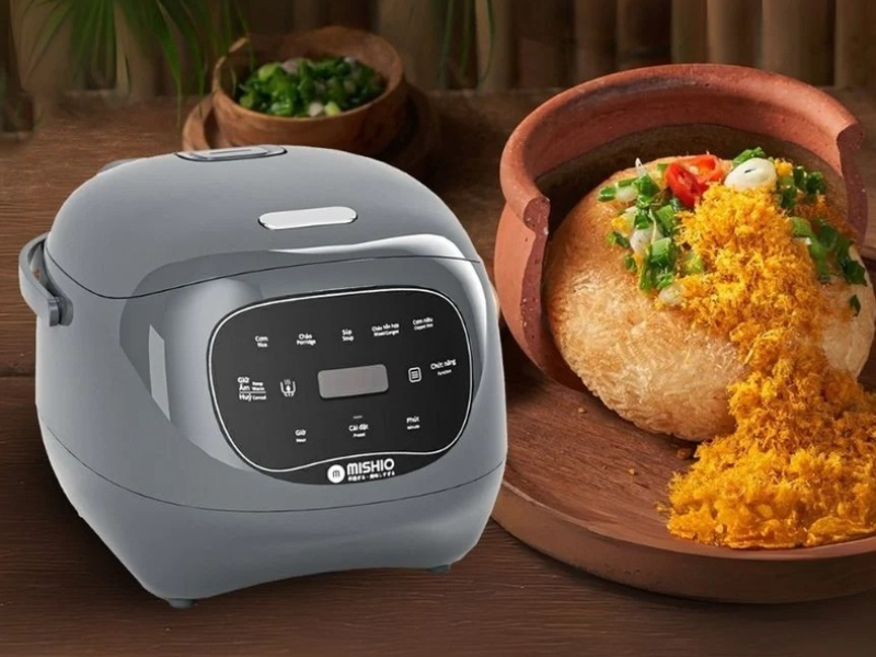 Nồi cơm điện tử Mishio 0.8 lít MK365 - hình 3