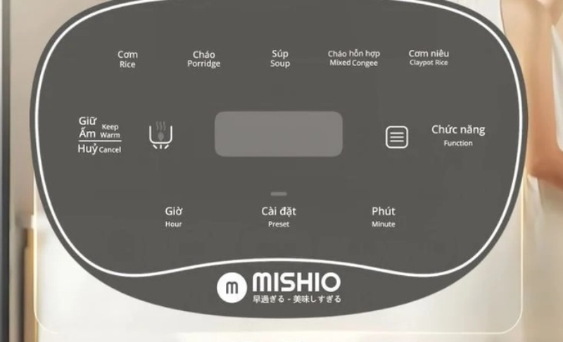 Nồi cơm điện tử Mishio 0.8 lít MK365 - hình 7