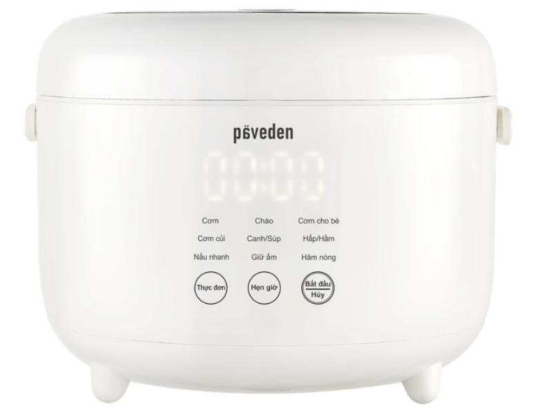 Nồi cơm điện tử Paveden 1.2 lít PR-1255SW - hình 1