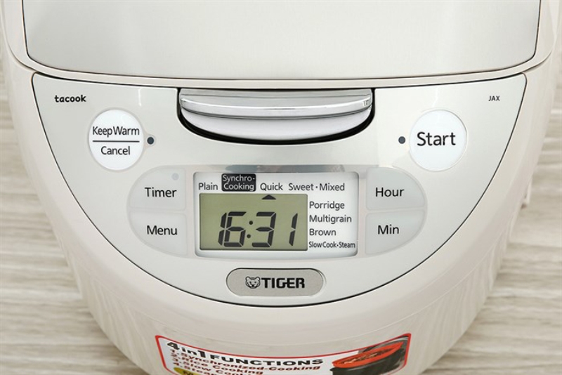 Nồi cơm điện tử Tiger 1.8 lít JAX-S18W - hình 5