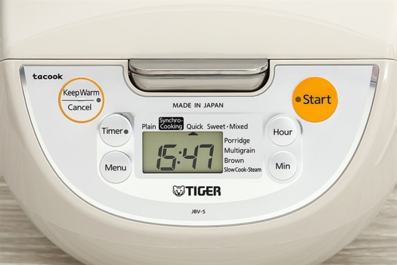Nồi cơm điện tử Tiger 1.8 lít JBV-S18W - hình 5