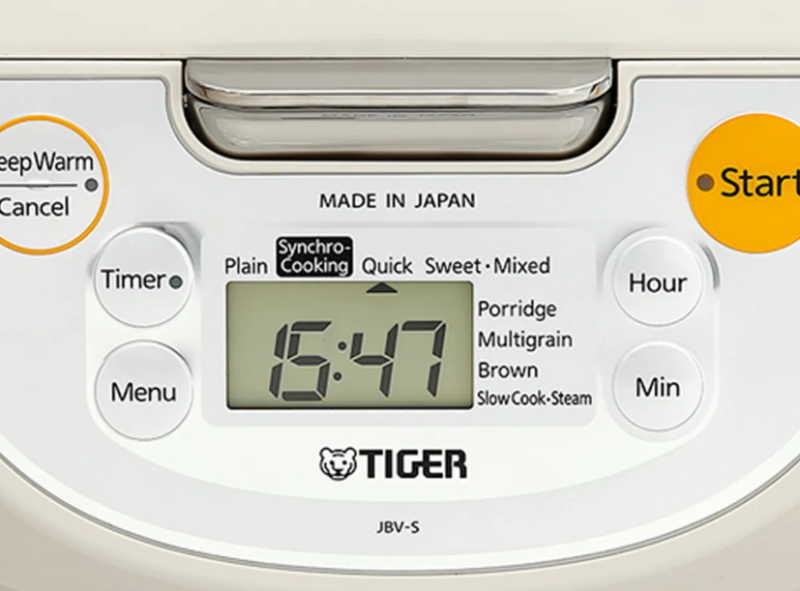 Nồi cơm điện tử Tiger 1 lít JBV-S10W - hình 6