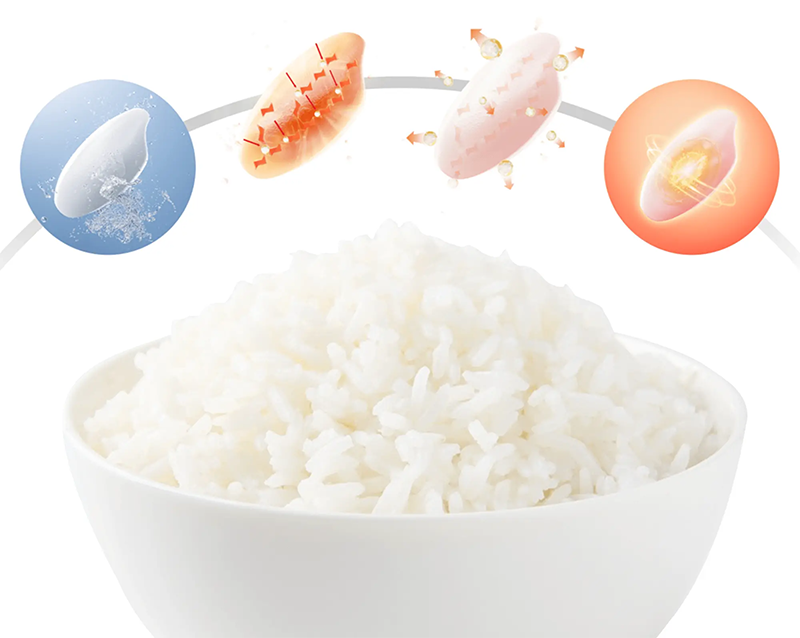 Nồi cơm điện tử Toshiba 1.8 lít RC-18DR5UVN(W) (hình 4)