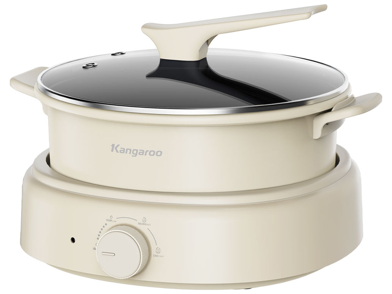 Nồi lẩu điện Kangaroo 5lít KGEH50N2B (hình 3)