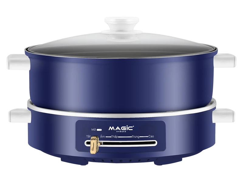 Công suất 1500W, 4 mức nhiệt linh hoạt