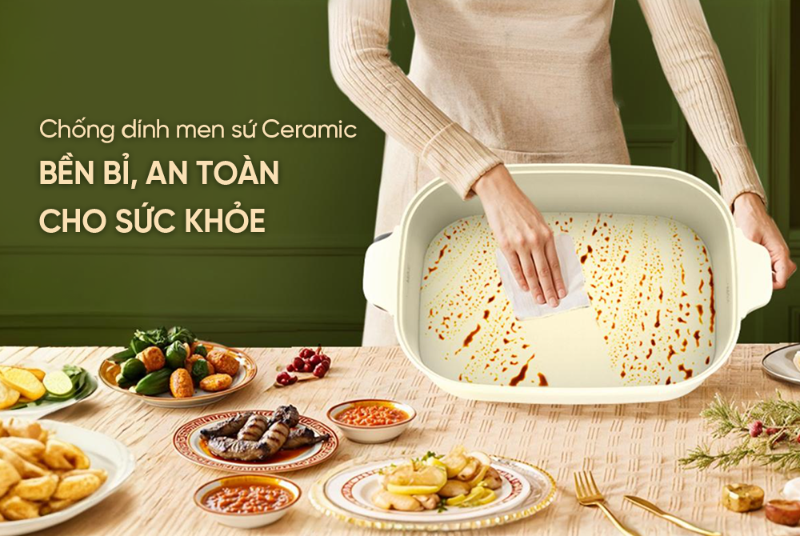 Nồi lẩu điện Sunhouse 6 lít SHD4560 (hình 5)