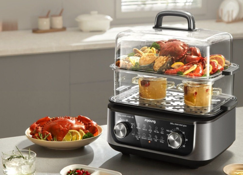 Nồi lẩu hấp Joyoung 4 lít JFS-556 - hình 1