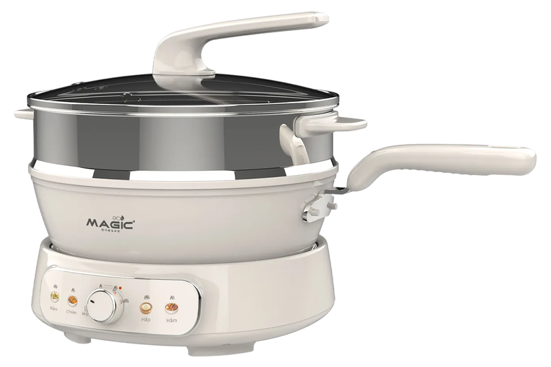 Nồi lẩu hấp hơi thủy nhiệt Magic Eco AC-284