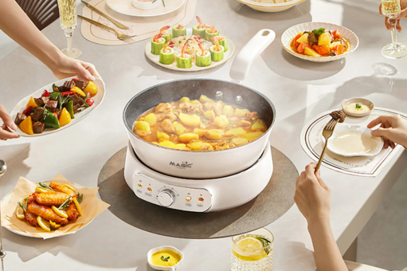 Công suất 2000W giúp làm nóng nhanh