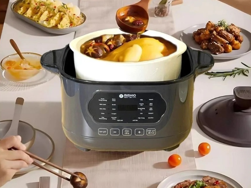 Nồi nấu chậm Mishio 3 lít MK397 - hình 4