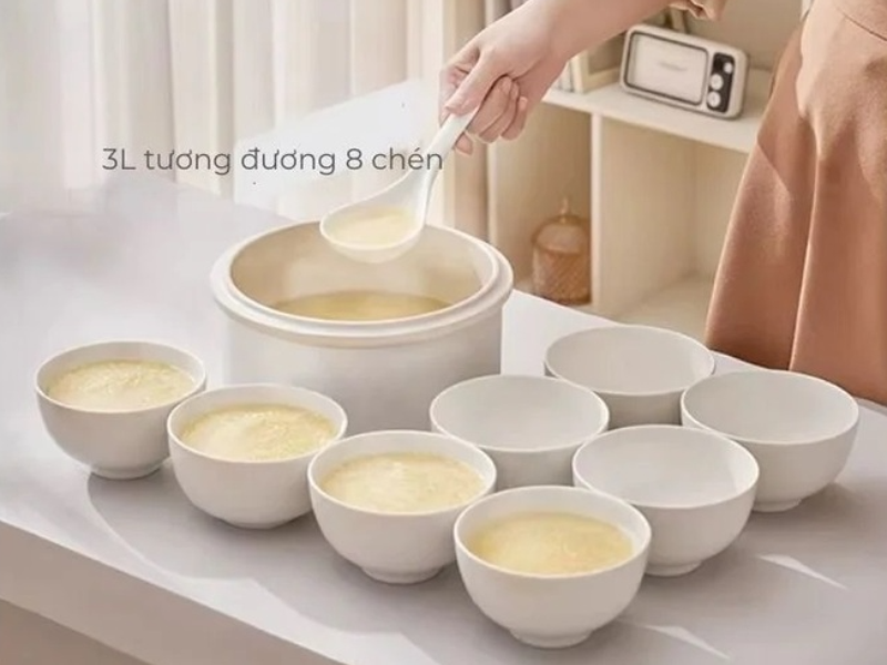 Nồi nấu chậm Mishio 3 lít MK397 - hình 8