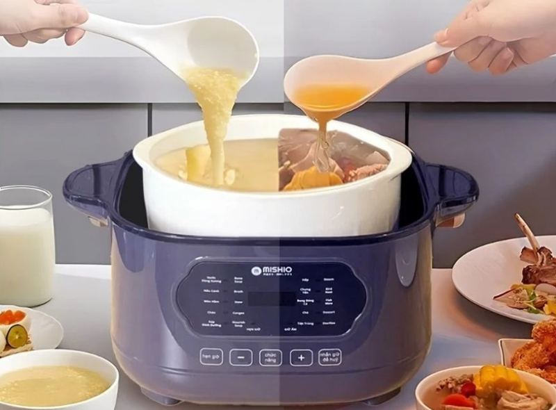 Nồi nấu chậm Mishio 3 lít MK397 - hình 6