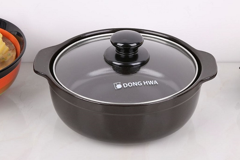 Nồi sứ nắp kính ảnh 1