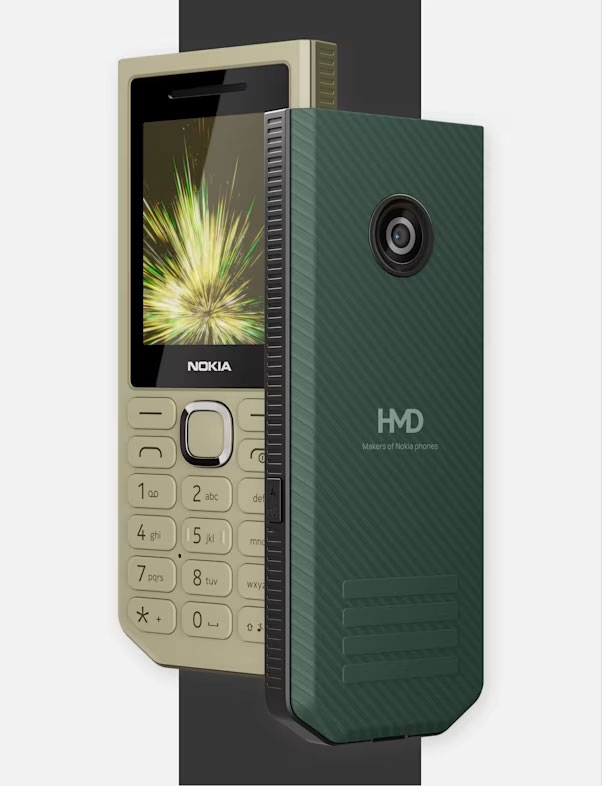 Nokia 300 Charge sở hữu thiết kế góc cạnh và camera độ phân giải 320 x 240 pixel.