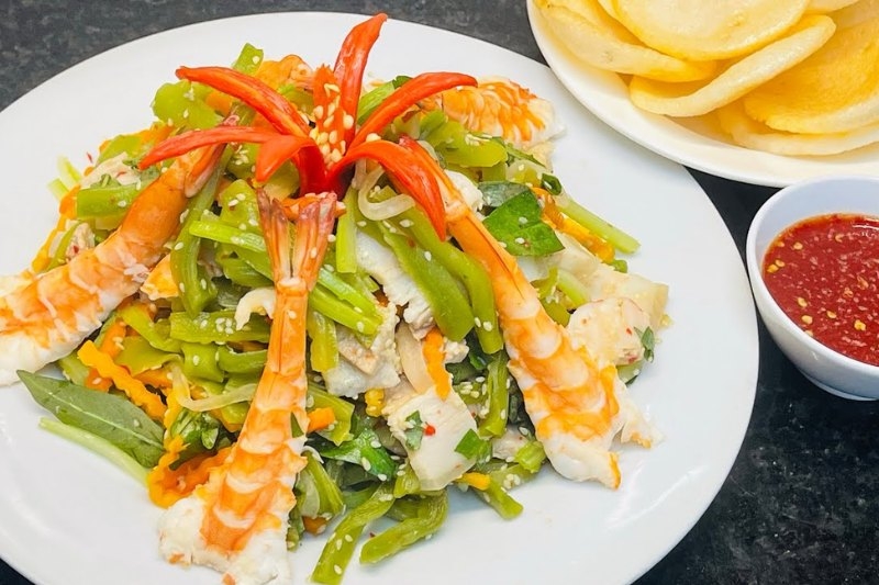 nộm rau tiến vua 6