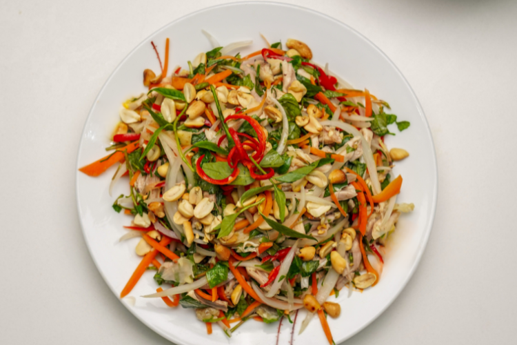 Nộm ức gà (ảnh 7)