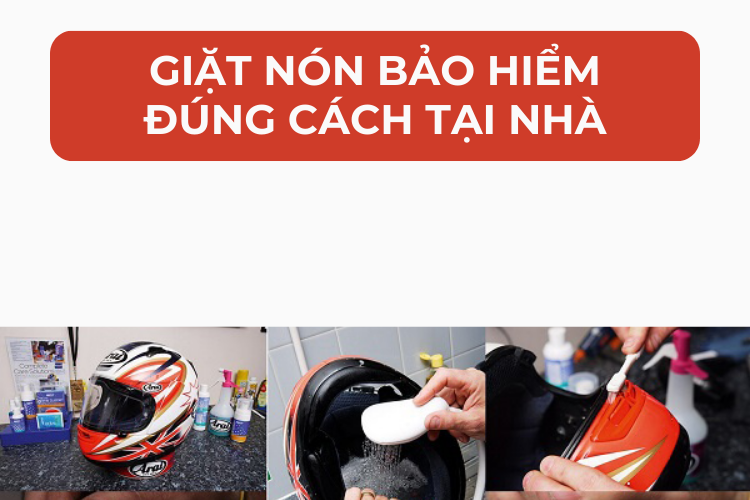 Cách giặt nón bảo hiểm: Bảo vệ sức khỏe da đầu và duy trì độ bền của mũ