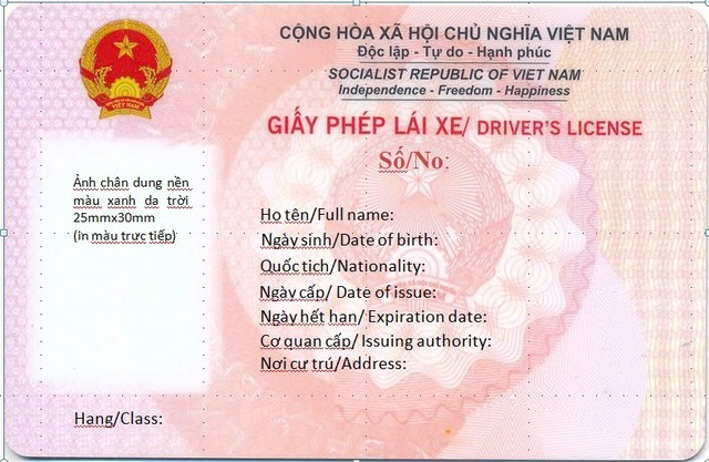 Giấy phép lái xe 1