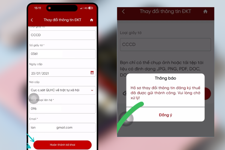 nộp thuế đất trên eTax Mobile 3