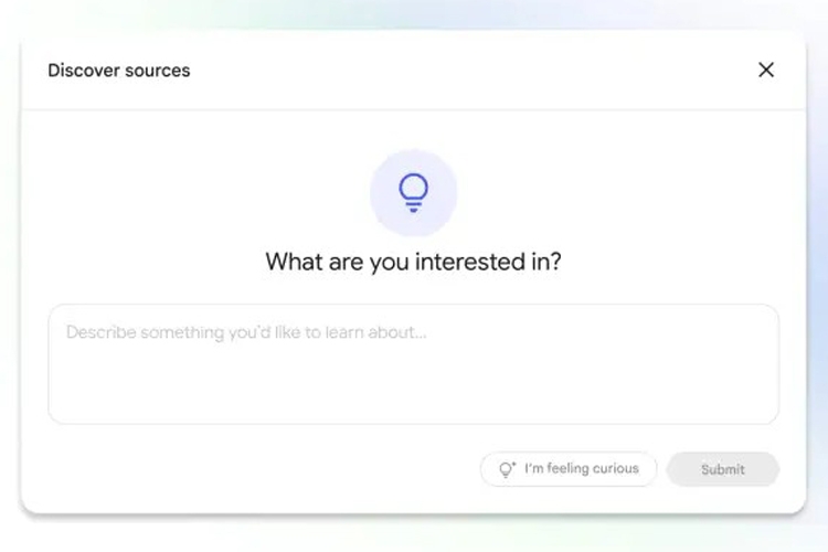 NotebookLM bổ sung tính năng tìm kiếm web và “Khám phá nguồn”  - hình 1