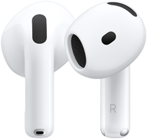 Phần cứng của AirPods 5, hình ảnh mặt trước và mặt sau thể hiện thiết kế