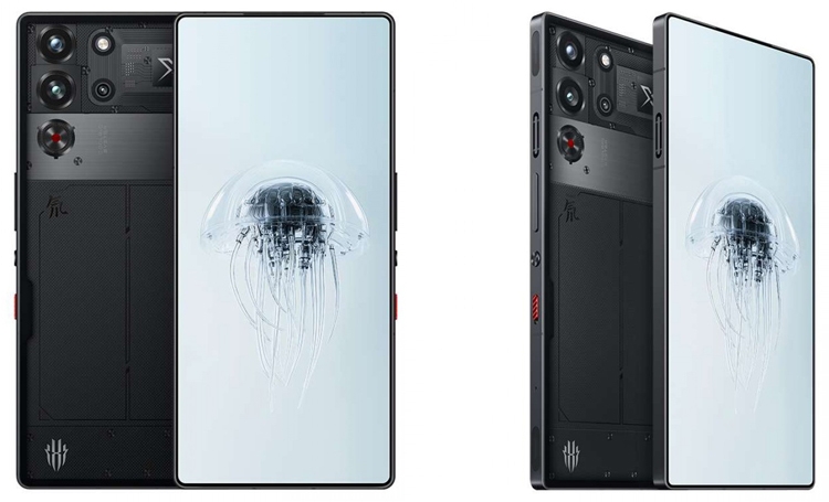 nubia Red Magic 10 Pro phiên bản trong suốt màu Dark Knight