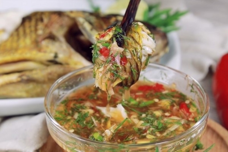 nước chấm cá hấp 4