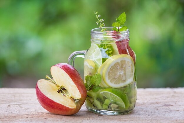Nước detox chanh gừng 5