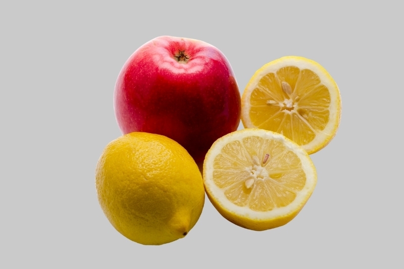 nước detox chanh táo 3