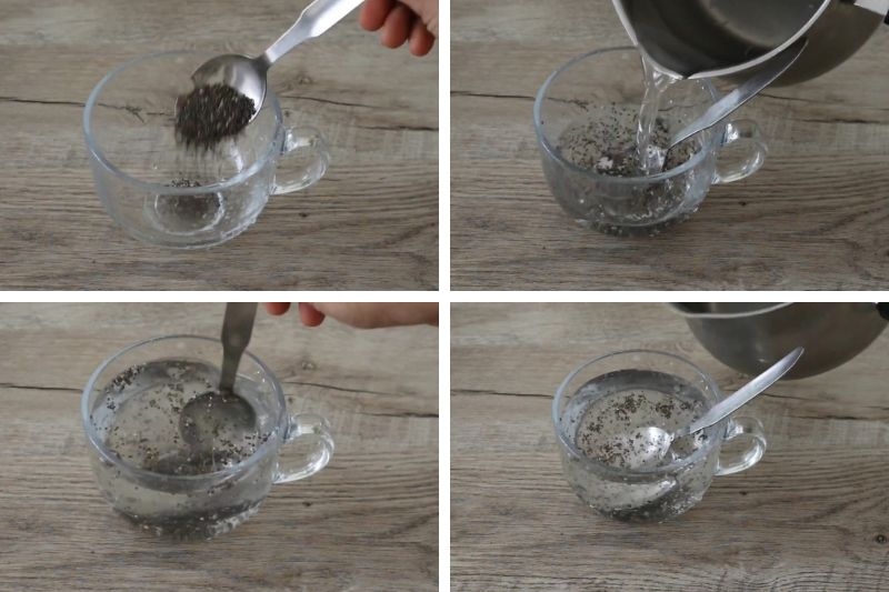 Nước dừa hạt chia ảnh 6