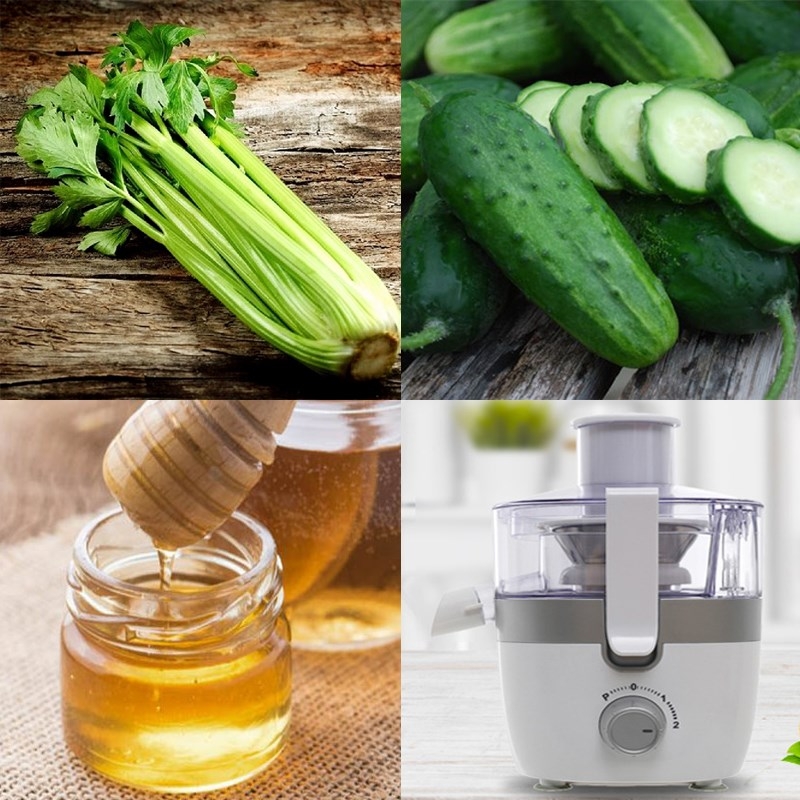 nước ép cần tây dưa leo mật ong 1