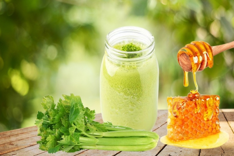 nước ép cần tây dưa leo mật ong 3