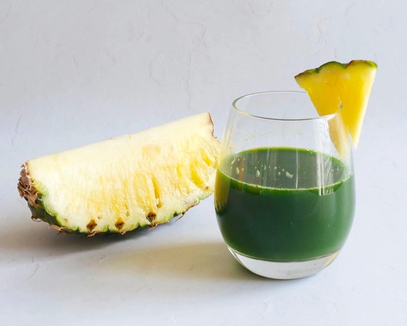 Nước ép rau má dứa ổi 6