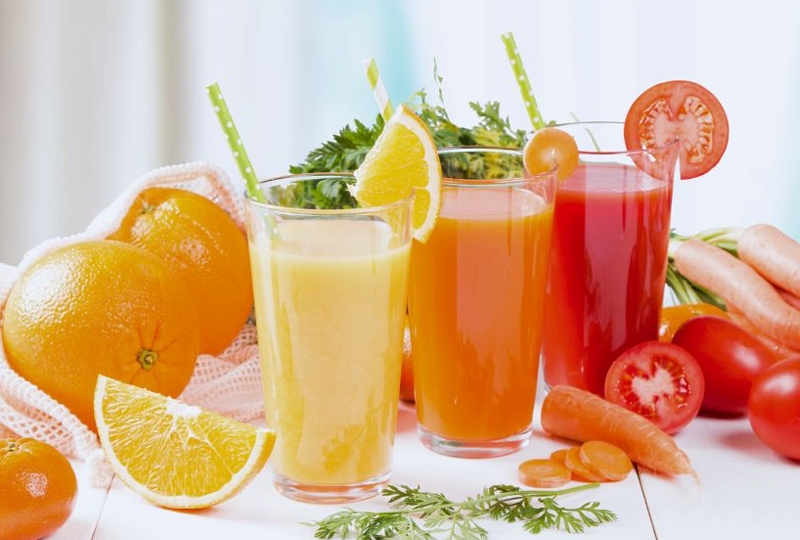Sử dụng nước ép trái cây, rau củ đúng cách với lượng vừa đủ để đạt hiệu quả tốt nhất.