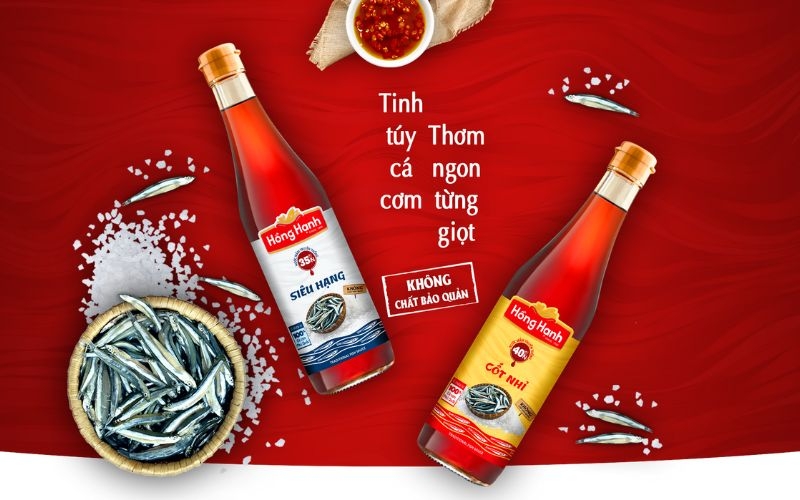 Nước mắm cá cơm cốt nhĩ Hồng Hạnh