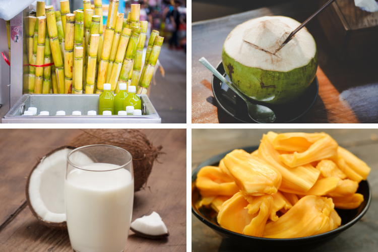 Nước mía cốt dừa hình 2