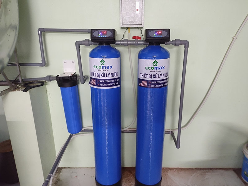 dung bo loc dau nguon xu ly nuoc nhiem mangan