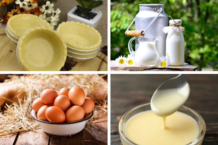 nướng bánh tart trứng bằng lò vi sóng hình 3
