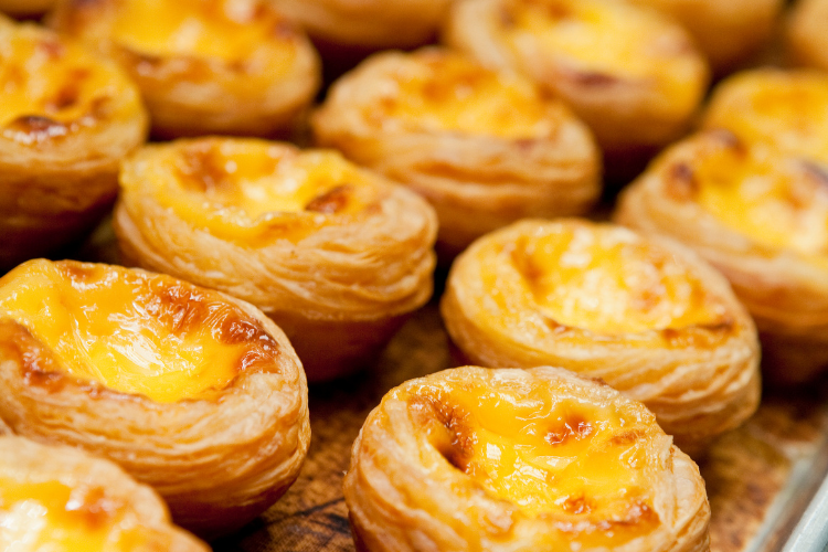 nướng bánh tart trứng bằng lò vi sóng hình 5