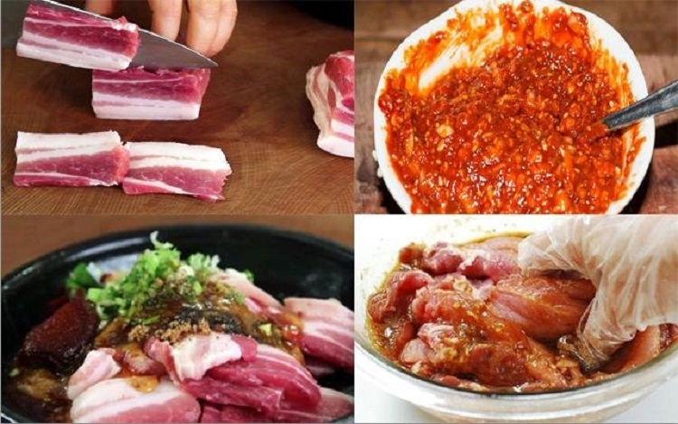 Nướng thịt bằng bếp nướng điện không khói (Hình 4)