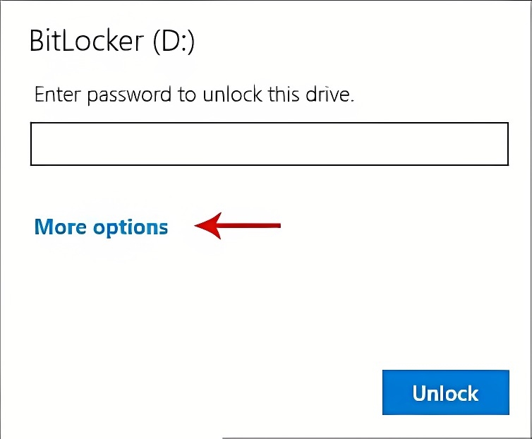 ổ cứng bị bitlocker 2