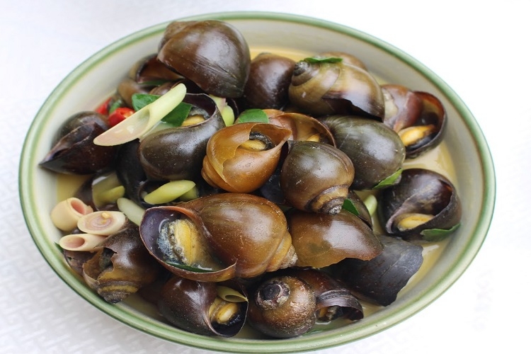 Ốc bươu nấu mẻ (Hình 4)